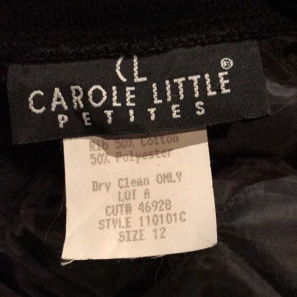 Carole Little Petites Quilted Vintage Jacket - Picture 7 of 9